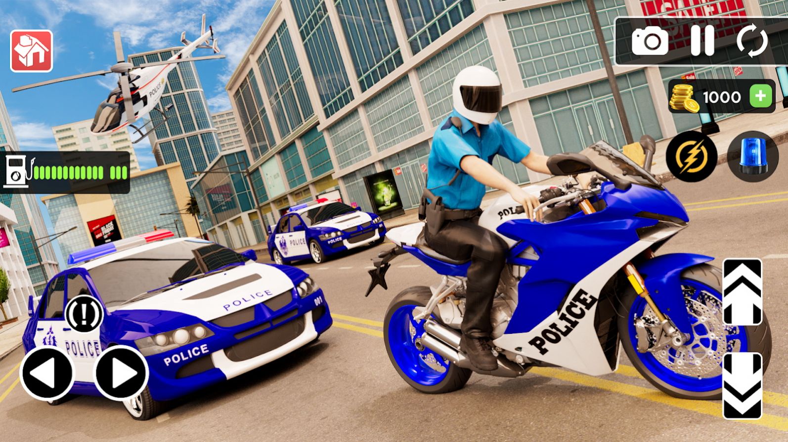 警察驾驶摩托车体验服版截图3